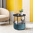 Round Side Table - Wood - Ebony Black