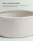 Round Side Table - Fabric - Laurel Green - Spacious with Basket