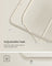 Round Side Table - Wood - Cream White - Spacious Design with Basket
