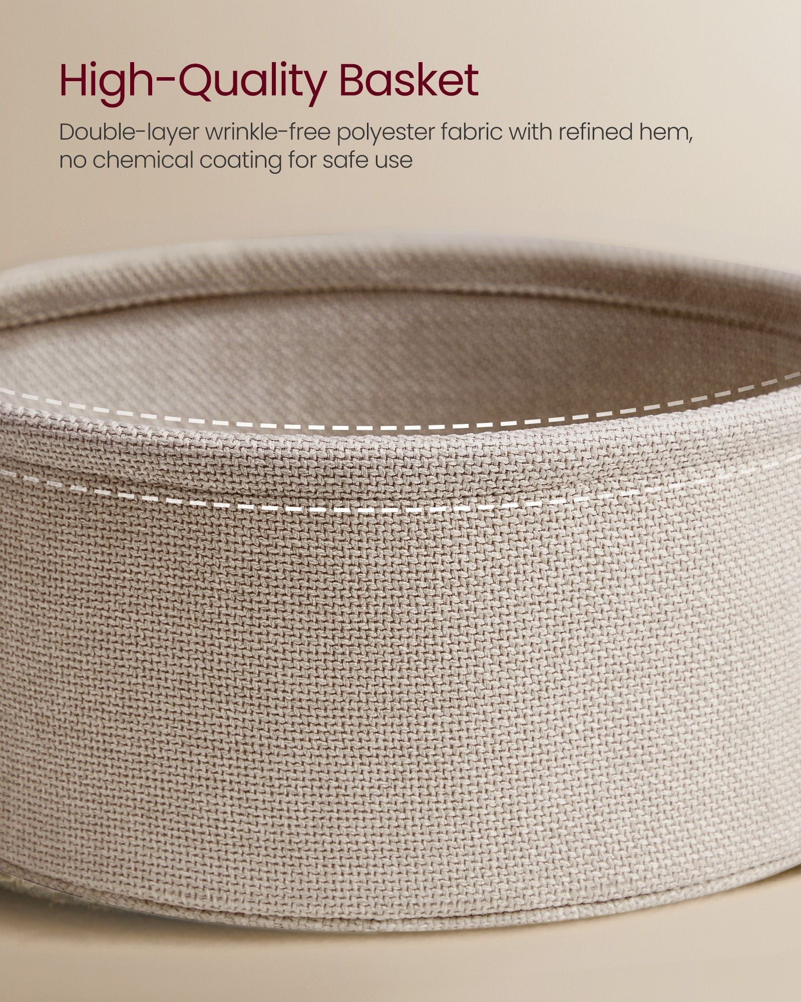 Round Side Table - Wood - White - Includes Power Outlets and USB Ports