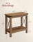 2-Tier Side Table - Wood - Honey Brown