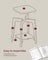 Side Table - Wood - Cloud White - Small Square Design with Lower Shelf
