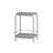 2-Tier Metal Side Table - Metal - Dove Grey - Tray Surface for Versatile Use