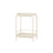2-Tier Metal Side Table - Metal - Ink Black - Tray Surface