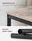 2-Tier End Table - Set of 2 - Steel Frame - Multi-Purpose Use