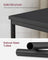 2-Tier End Table - Set of 2 - Steel Frame