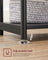 End Table - 2-Tier with Storage Shelf - Steel - Classic Black