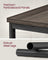 2-Tier Side Tables - Steel Frame - Chestnut Brown - Timeless Color Options