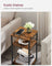 3-Tier End Table - Steel Frame - Versatile for Living Room