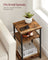 3-Tier End Table - Steel Frame - Versatile for Living Room