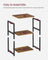 3-Tier End Table - Steel Frame - Versatile for Living Room