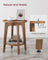 Side Table - Wood - Yellowish Brown