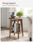 Side Table - Wood - Yellowish Brown