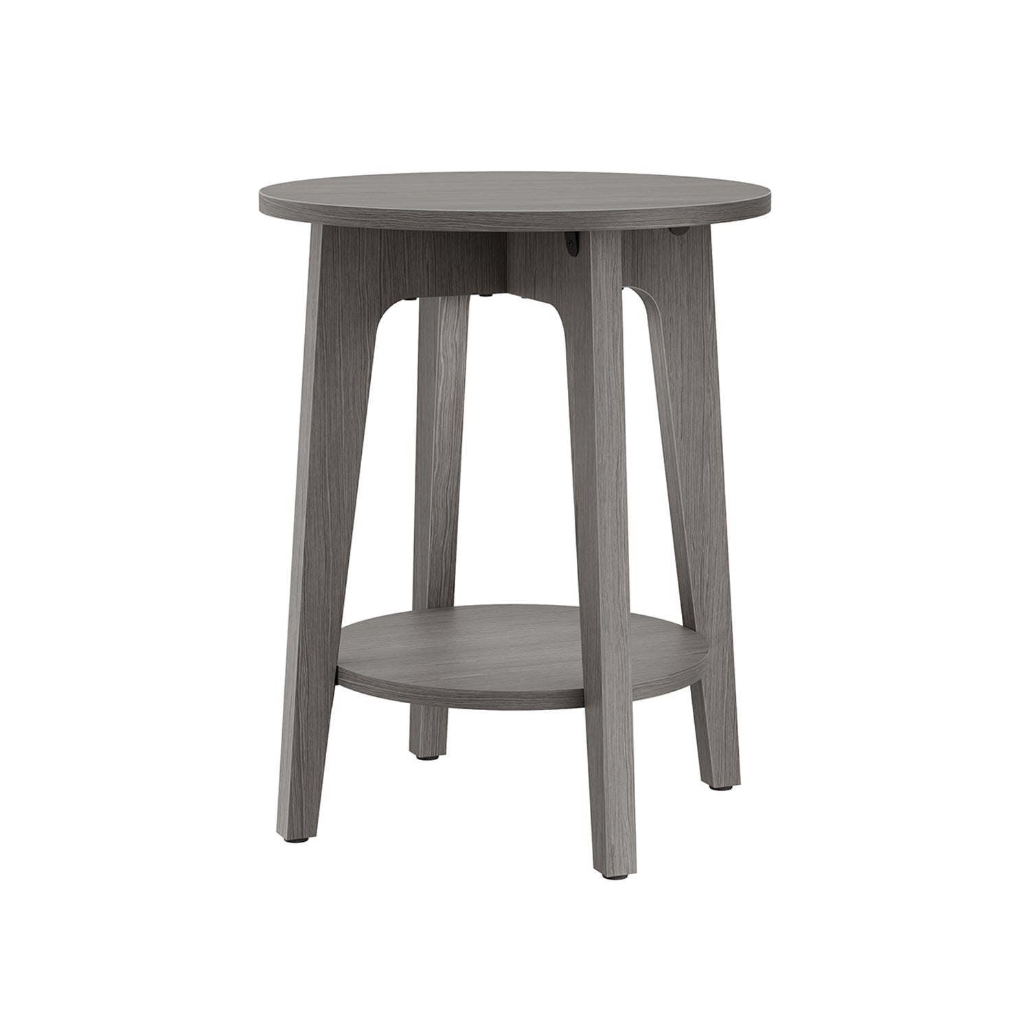 Side Table - Wood - Smoky Grey