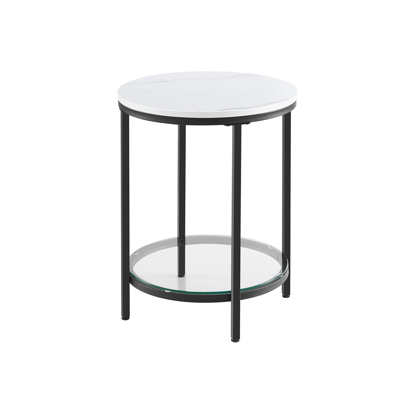 Coffee Table - 2-Tier Design - Particleboard - Modern Minimalist