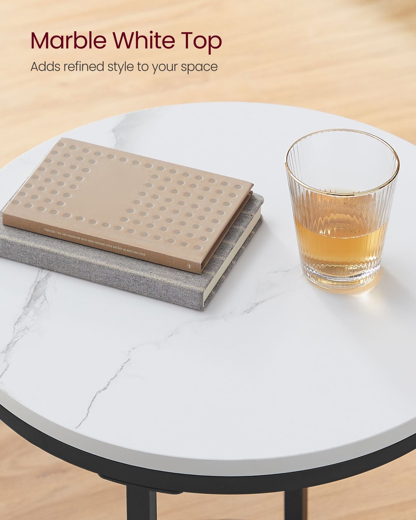 Coffee Table - 2-Tier Design - Particleboard - Modern Minimalist