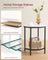 Coffee Table - 2-Tier Design - Particleboard - Modern Minimalist