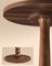 Round Side Table - 30L - Solid Wood Leg - Rubberwood