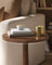 Round Side Table - 30L - Solid Wood Leg - Rubberwood