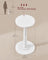 Round Side Table - 30L - Rubberwood - Solid Wood Legs