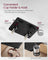 Bedside Shelf - Wood - Ink Black - Mobile Phone Slot