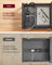 Narrow Nightstand - Wood - Rustic Brown and Black - Integrated Charging Station with USB Ports and Storage Bags