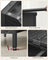 Narrow Nightstand - Wood - Rustic Brown and Black - Integrated Charging Station with USB Ports and Storage Bags