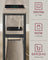3-Tier Side Table - Wood - Heather Greige - Charging Station and Magazine Rack