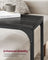 C-Shaped Side Table - Ebonised Oak - Black