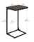 C-Shaped Side Table - Ebonised Oak - Black