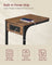 C-Shaped Side Table - 30L - Particleboard - Charging Station