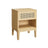 Rattan Bedside Table - Natural - Sturdy Design for Everyday Use