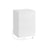 Nightstand - Wood - Cloud White - Features Charging Station and Drawers