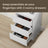 Side End Table - Wood - Cloud White