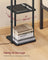 Floor Lamp with 3 Shelves - 9L - Particleboard - LED Bulb