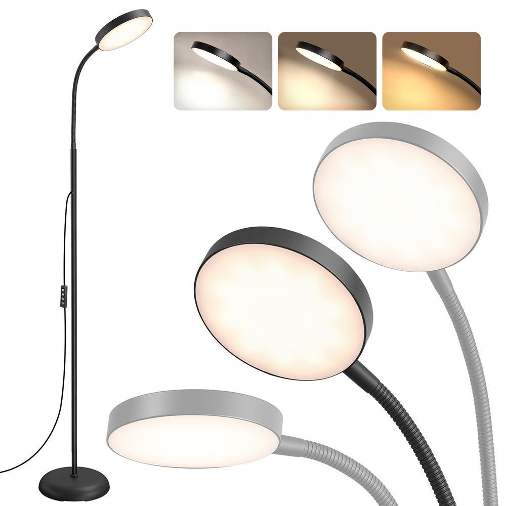 Floor Lamp - Multi-Light - Matte Black - 22 x 22 x 170 cm