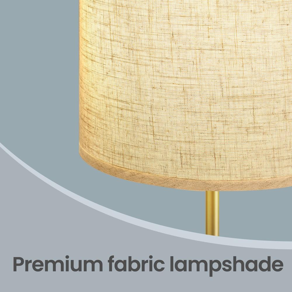 Floor Lamp - Multi-Light - Gold, Black - 30 x 30 x (140-170) cm