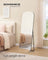 Full Length Standing Mirror - Aluminium Alloy - Ink Black - Rounded Corners