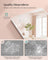 Full Length Mirror - Aluminium Alloy Frame - Matte White - Rectangular with Stand