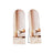 Full Length Mirror - Aluminium Alloy - Matte White - Arched Design with Stand