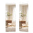 Hollywood Mirror - With Dimmable LED Lights - Matte White - 120 x 40 cm