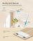 Hollywood Mirror - With Dimmable LED Lights - Matte White - 120 x 40 cm