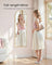 Arched Full Body Mirror - Tempered Glass - Ink Black - Wall Mounted or Over the Door