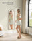 Arched Full Length Mirror - Tempered Glass - Ink Black - Over the Door or Wall Mounted