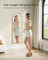 Arched Full Length Mirror - Tempered Glass - Ink Black - Over the Door or Wall Mounted