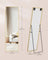 Full Length Mirror - Aluminium Alloy - Pale Gold - Rectangular with Stand