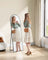 Full Length Mirror - Aluminium Alloy - Ink Black - Arched with Stand