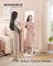 Full-Length Standing Mirror - Tempered Glass - Cloud White - 360° Rotatable with Base