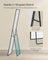 Full Length Mirror - 63" x 19.7" - Tempered Glass - Aluminium Alloy Frame