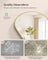Full Length Mirror - 63" x 20" - Tempered Glass - Aluminium Alloy Frame